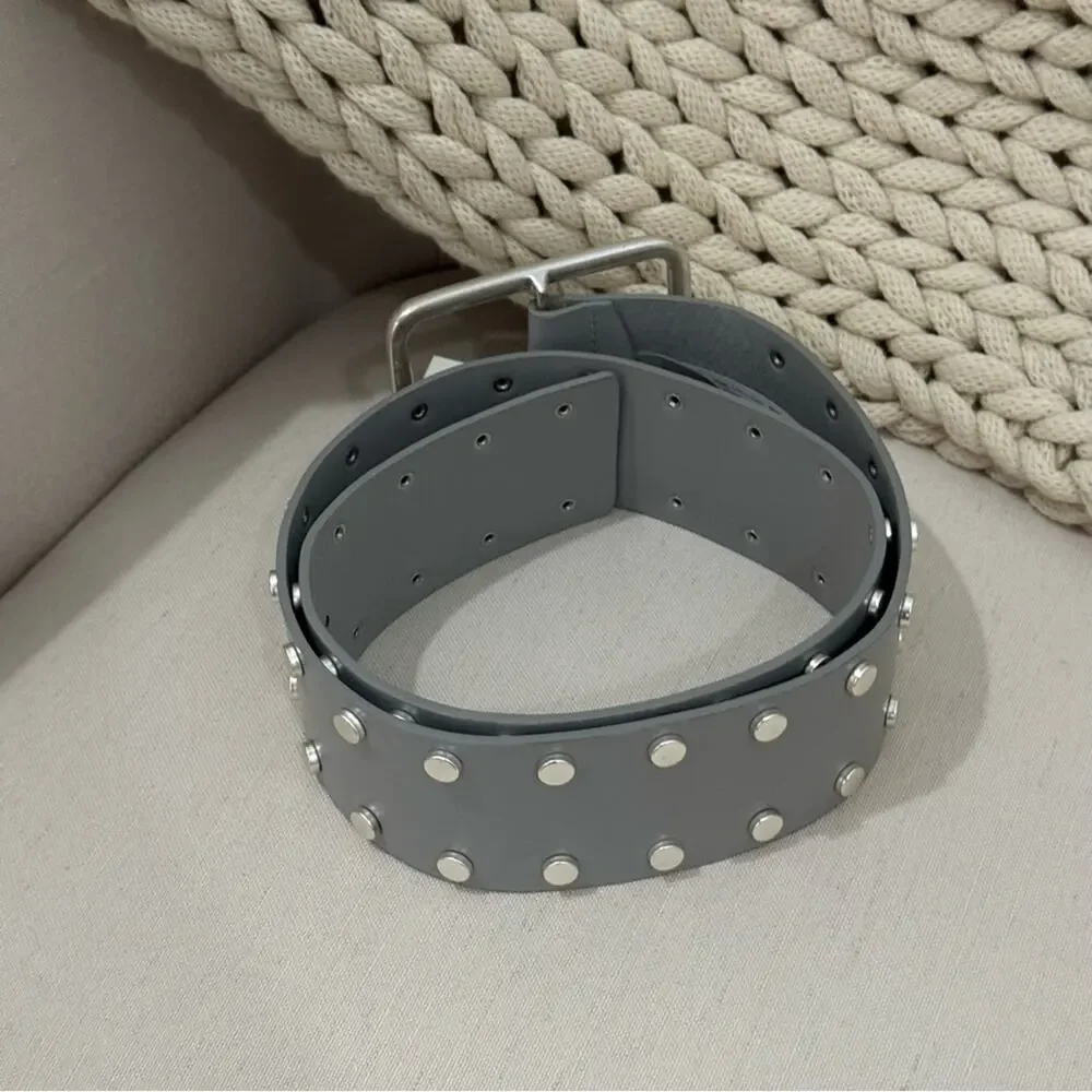 Free People Hex Hip Belt Grey